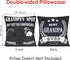 Best Grandpa Gifts Throw Pillow Cover for Christmas  Birthday